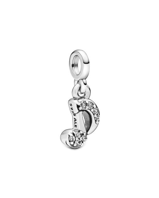 Pandora White Me Cz Mini Dangle Charm