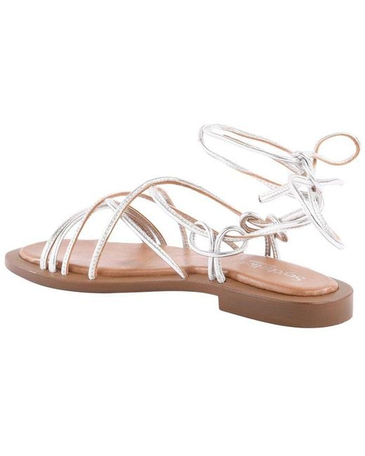 Seychelles Pink Lilac I Leather Sandal