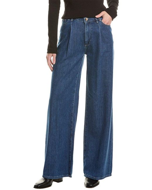 DL1961 Blue Isabel North Beach Wide Leg Jean