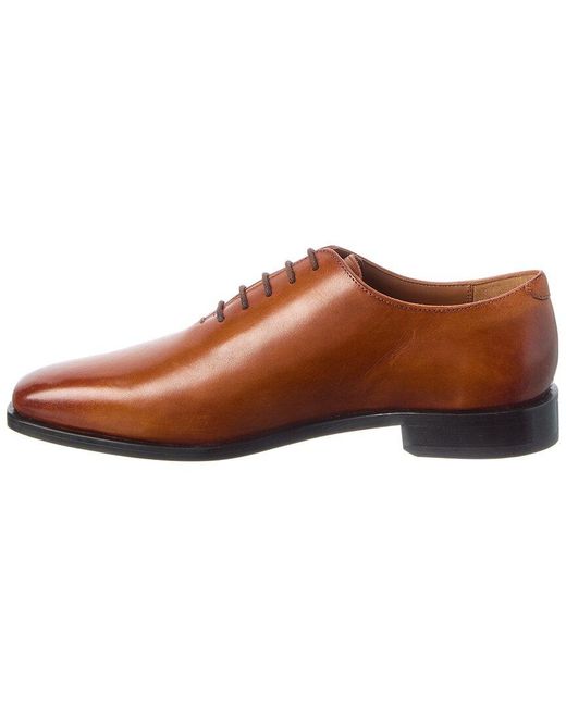 Reiss Brown Mead Leather Loafer for men