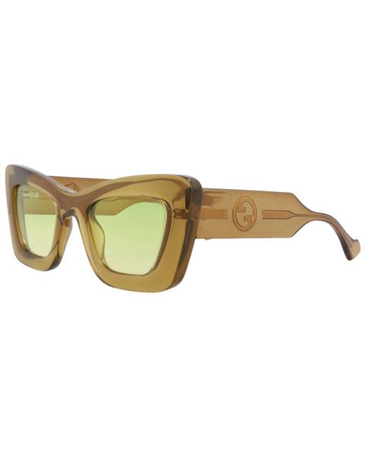 Gucci Natural 49Mm Sunglasses