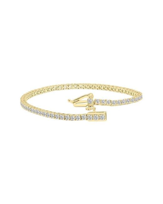 Lab Grown Diamonds White 14K 4.00 Ct. Tw. Lab Grown Diamond Tennis Bracelet