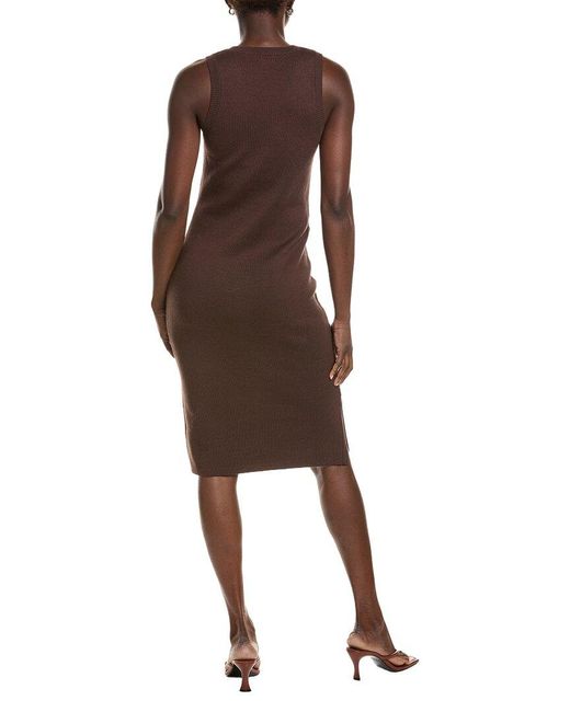 Minnie Rose Brown Sheath Dress