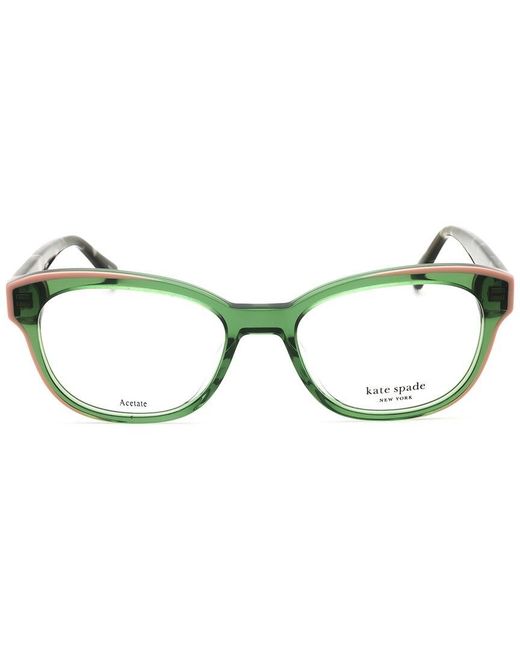 Kate Spade Green Zelda 50Mm Optical Frames
