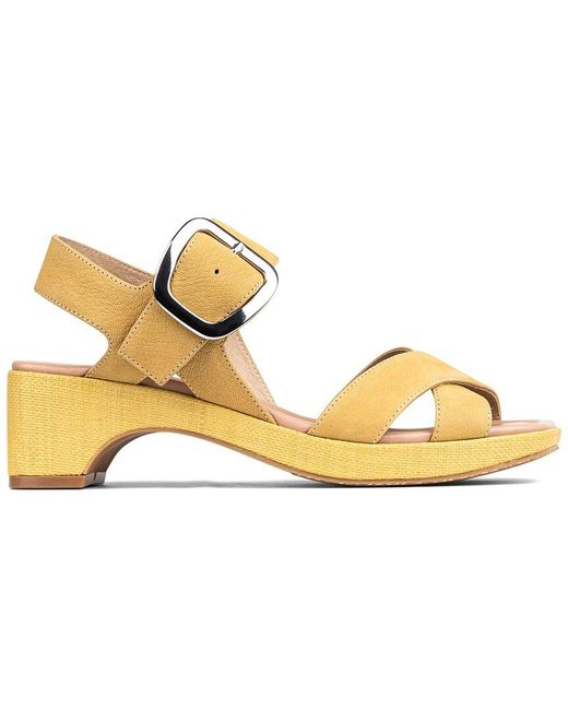 Donald J Pliner Metallic Rolli Sandal
