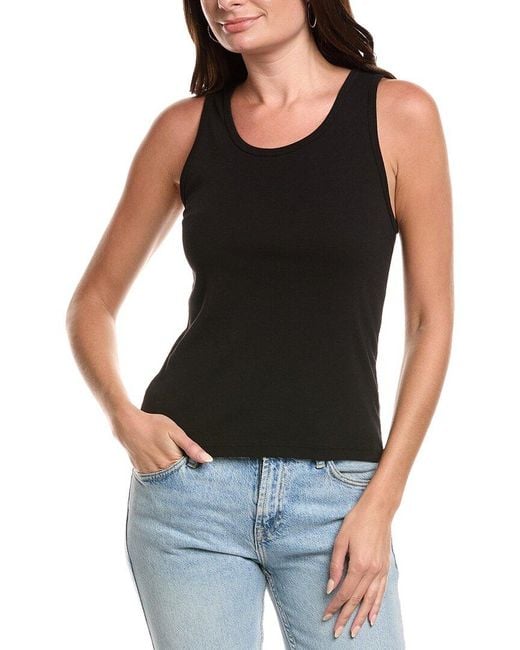 Michael Stars Black Juno Tank Top