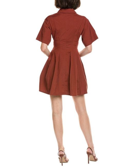 A.L.C. Red Dell Mini Dress