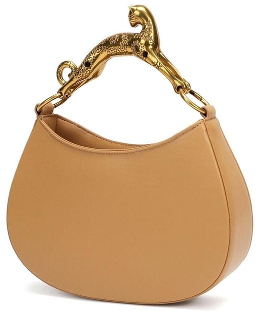 Tiffany & Fred Paris Brown Leather Crossbody