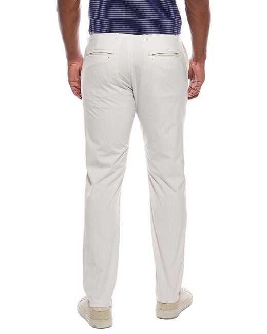 J.McLaughlin White Akin Pant for men
