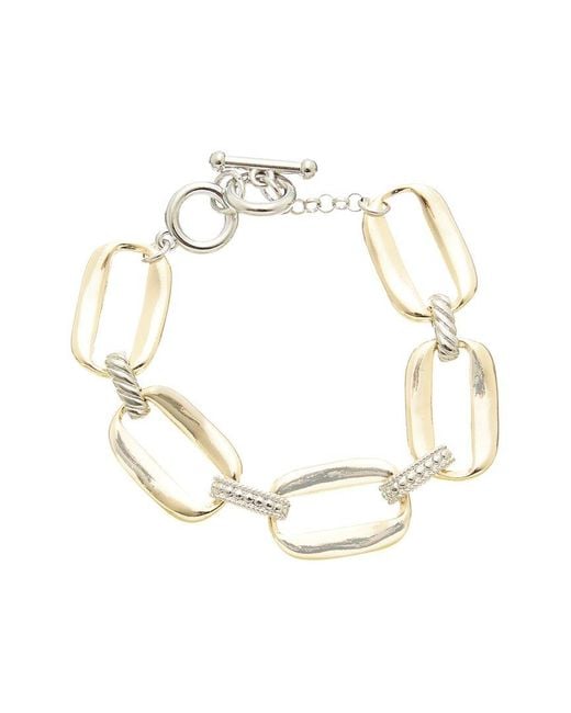 Juvell Metallic 18K Plated Cz Bracelet