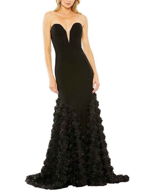 Mac Duggal Black A-Line Gown