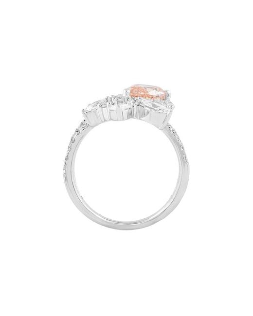 Brilliant Bloom White 14K 3.00 Ct. Tw. Lab-Grown Diamond Ring