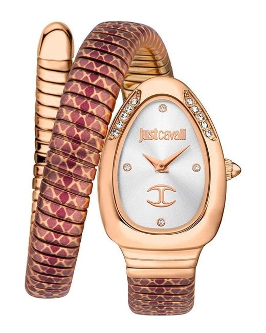 Just Cavalli Multicolor Snake Watch