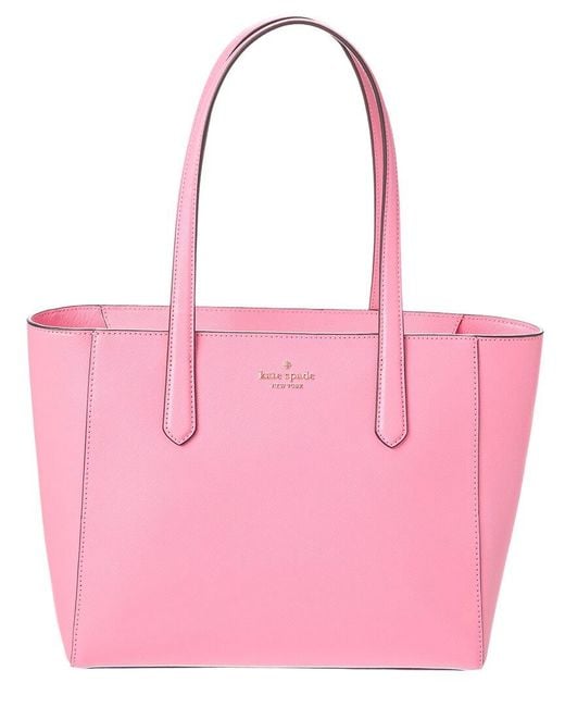Kate Spade Pink Staci Medium Leather Tote