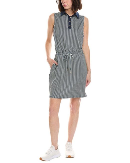 Stella Parker Gray Gretta Polo Dress