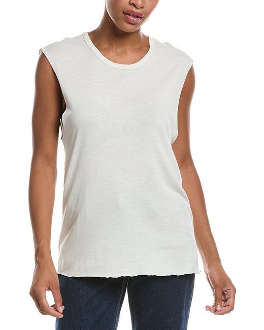 Officine Generale White Tank T-Shirt