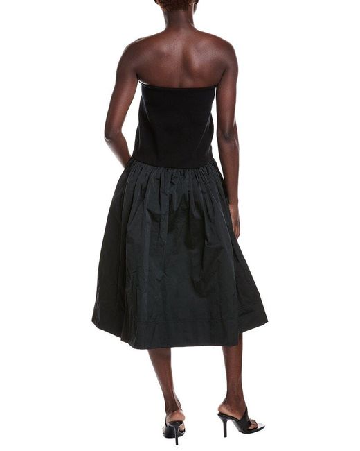 A.L.C. Black Cami Midi Dress
