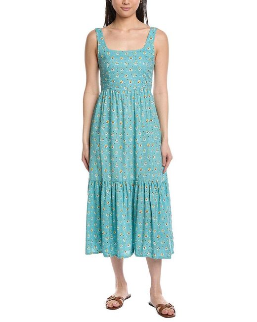 Hurley Green Dreamland Midi Dress