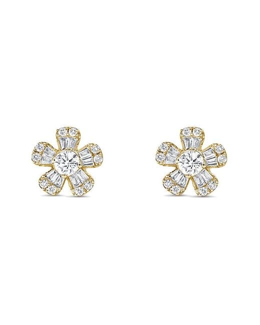 Sabrina Designs Metallic 14K 0.61 Ct. Tw. Diamond Stud Earrings