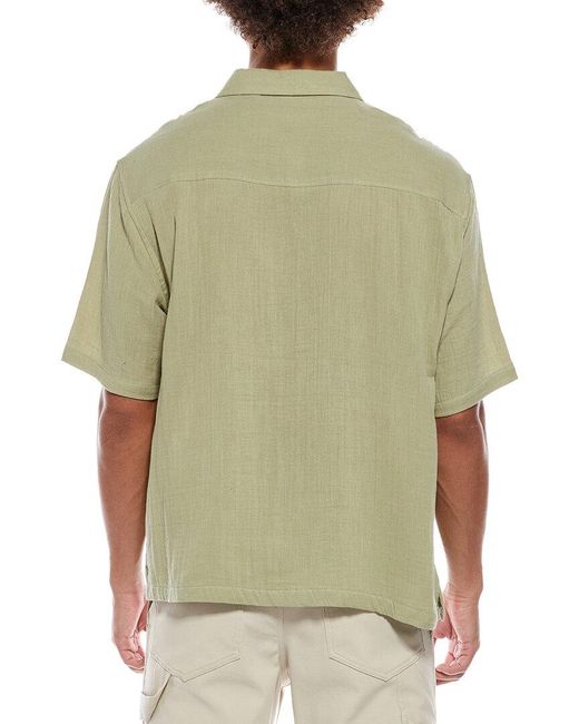 Sovereign Code Green Solid Shirt for men