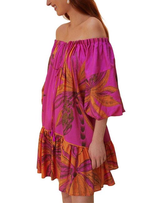 Farm Rio Red Mini Dress