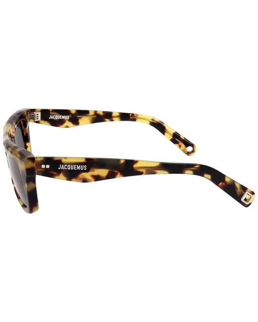Jacquemus Brown Jac58 55Mm Sunglasses