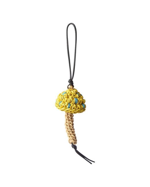 Loewe Metallic Mushroom Cord Charm