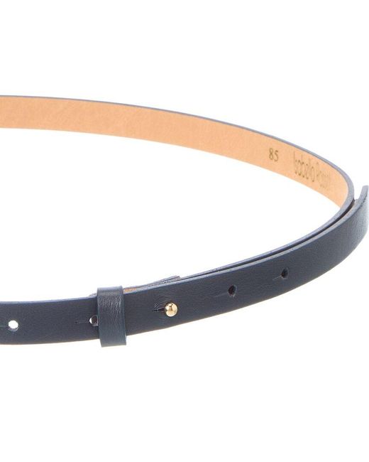 Isabella Rossetti Blue Marisol Suede Belt