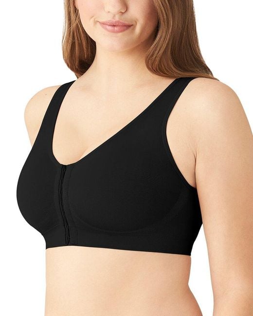 Wacoal Black B-Smooth Seamless Wire-Free Mastectomy Bralette