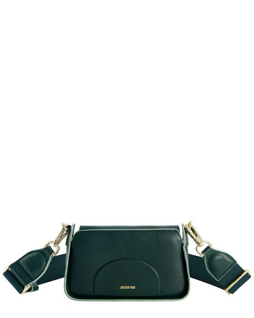 Jason Wu Green Leather Shoulder Bag