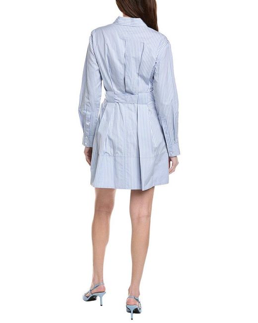 Proenza Schouler Blue Label Viola Silk-Blend Dress