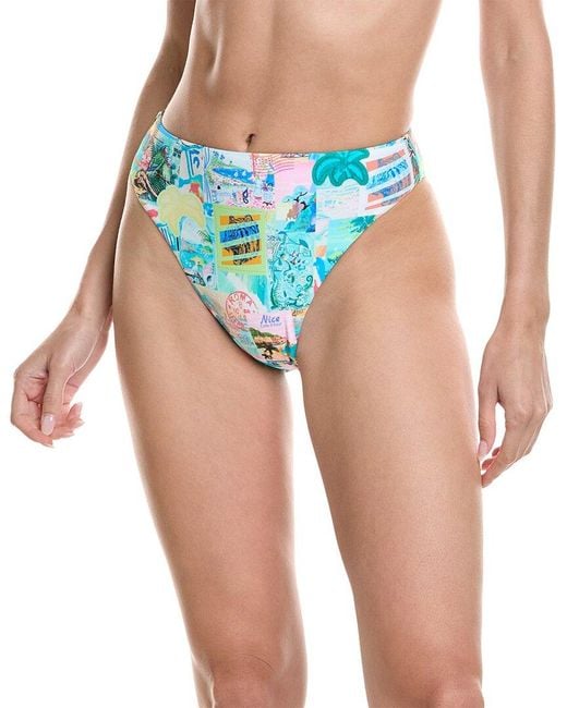 VYB Blue Kimmy Vintage High Waist Bottom