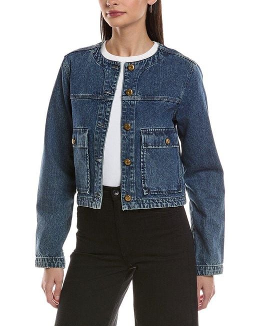 Rag & Bone Blue Drew Jacket