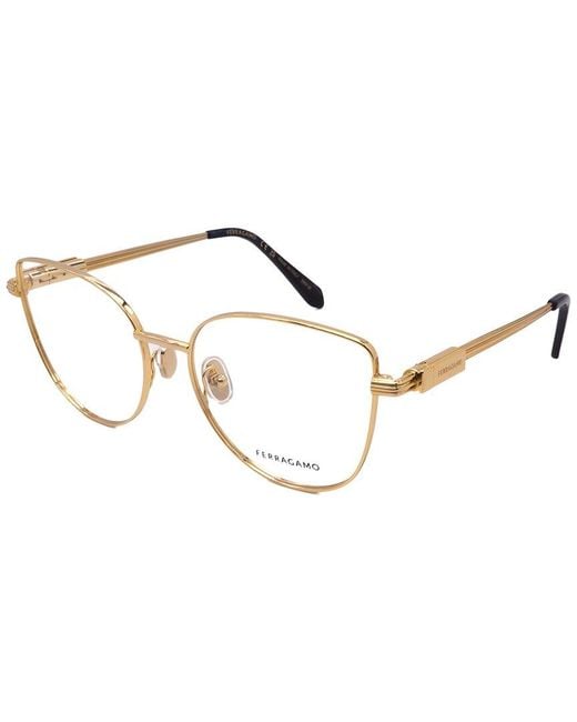 Ferragamo Metallic Sf2240 56Mm Optical Frames