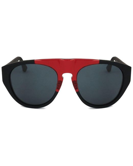 Linda Farrow Black Kris Van Assche By Linda Farrow Kva35 56Mm Sunglasses for men