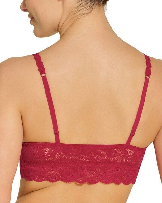 Cosabella Red Never Say Never Padded Soft Bra Sweetie