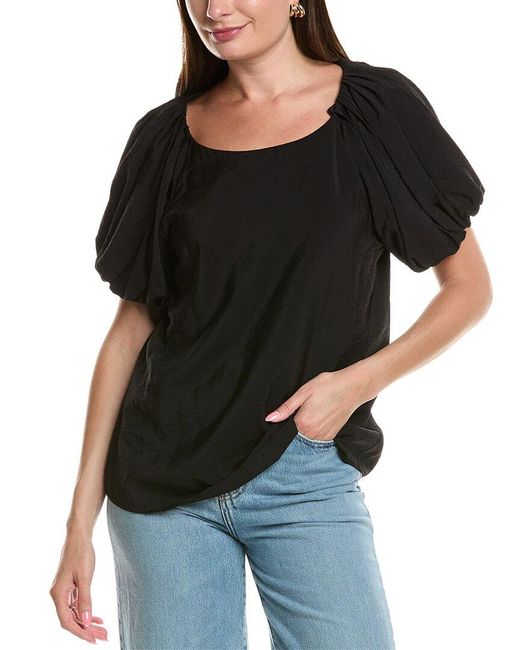 Anne Klein Black Blouse