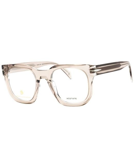 David Beckham Metallic Db 7123 50Mm Optical Frames for men