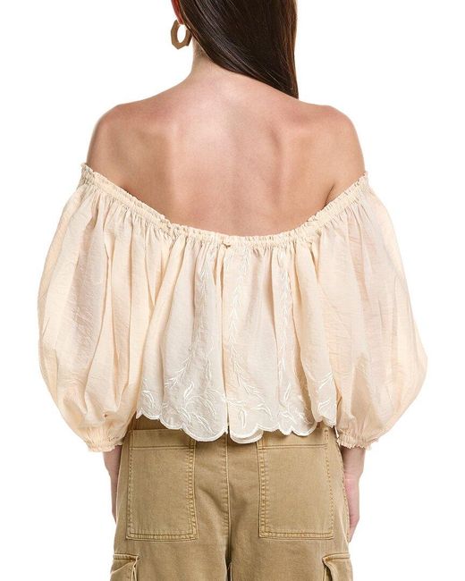 Free People Natural Bali Daydream Melody Top