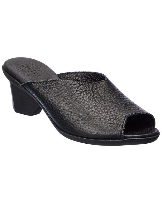 Arche Black Enoukh Leather Flat