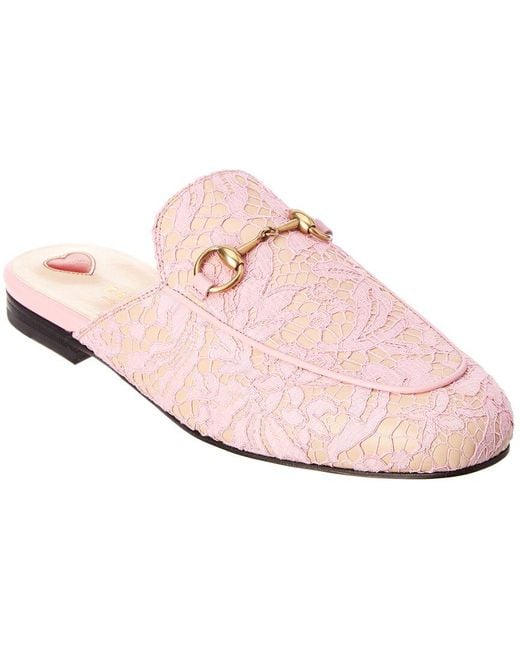 Princetown hot sale lace slipper
