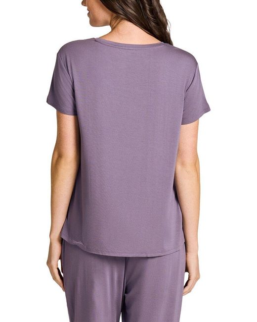 Life Is Good. Purple Lightweight Sleep T-Shirt