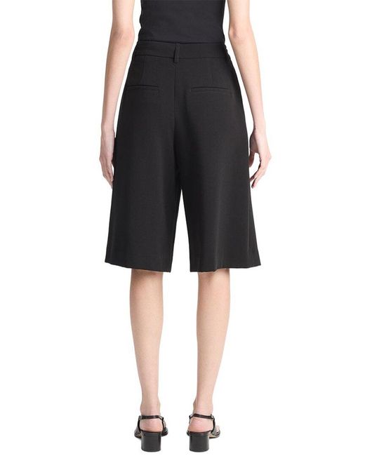 Vince Black Pintuck Short