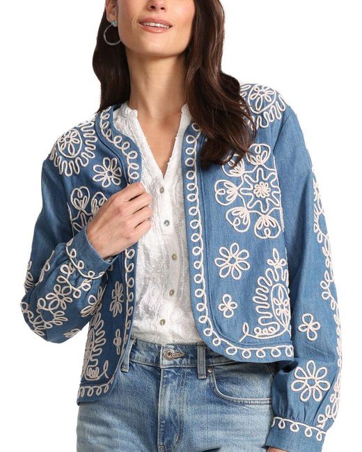 Johnny Was Blue Pieter Jacket