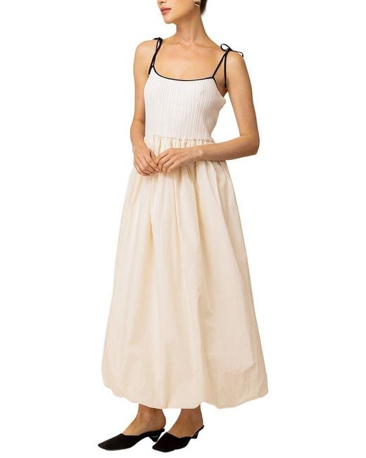 Line & Dot Natural Jules Dress
