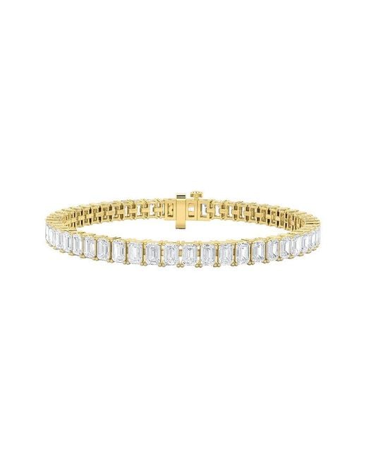 Lab Grown Diamonds White 14K 18.50 Ct. Tw. Lab-Grown Diamond Bracelet