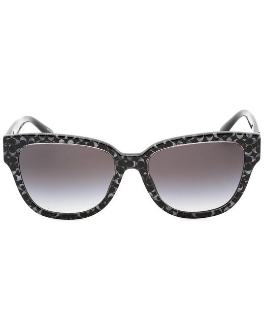 COACH Black 0Hc8379F 57Mm Sunglasses