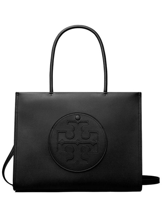 Tory Burch Black Ella Bio Small Tote