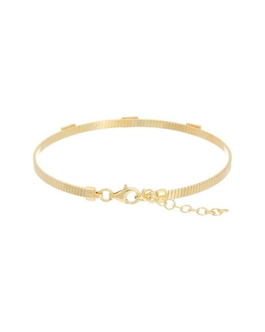 Meshmerise White 18K Over 0.10 Ct. Tw. Diamond Bangle