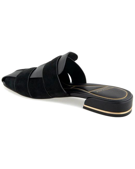 Kenneth Cole Black Faina Leather Flats